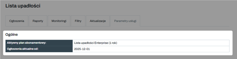 Zrzut 2  - Jak sprawdzić wykorzystanie limitów
